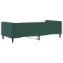 Sofá cama terciopelo verde oscuro 90x200 cm de vidaXL, Camas y somieres - Ref: Foro24-354010, Precio: 187,38 €, Descuento: %
