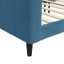 Sofá cama terciopelo azul 80x200 cm de vidaXL, Camas y somieres - Ref: Foro24-354000, Precio: 183,97 €, Descuento: %