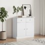 Aparador ALTA madera maciza de pino blanco 77x35x73 cm de vidaXL, Aparadores - Ref: Foro24-353942, Precio: 124,92 €, Descuent...