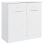 Aparador ALTA madera maciza de pino blanco 77x35x73 cm de vidaXL, Aparadores - Ref: Foro24-353942, Precio: 124,92 €, Descuent...