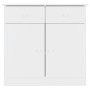 Aparador ALTA madera maciza de pino blanco 77x35x73 cm de vidaXL, Aparadores - Ref: Foro24-353942, Precio: 124,92 €, Descuent...