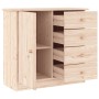 Aparador ALTA madera maciza de pino 77x35x73 cm de vidaXL, Aparadores - Ref: Foro24-353943, Precio: 116,98 €, Descuento: %