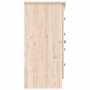 Aparador ALTA madera maciza de pino 77x35x73 cm de vidaXL, Aparadores - Ref: Foro24-353943, Precio: 116,98 €, Descuento: %