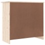 Aparador ALTA madera maciza de pino 77x35x73 cm de vidaXL, Aparadores - Ref: Foro24-353943, Precio: 116,98 €, Descuento: %