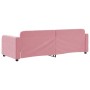 Sofá cama terciopelo rosa 80x200 cm de vidaXL, Camas y somieres - Ref: Foro24-354054, Precio: 188,12 €, Descuento: %