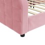 Sofá cama terciopelo rosa 80x200 cm de vidaXL, Camas y somieres - Ref: Foro24-354054, Precio: 188,12 €, Descuento: %