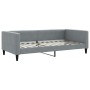Sofá cama tela gris claro 100x200 cm de vidaXL, Camas y somieres - Ref: Foro24-353988, Precio: 157,18 €, Descuento: %