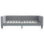 Sofá cama tela gris claro 100x200 cm de vidaXL, Camas y somieres - Ref: Foro24-353988, Precio: 157,18 €, Descuento: %