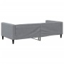 Sofá cama tela gris claro 100x200 cm de vidaXL, Camas y somieres - Ref: Foro24-353988, Precio: 157,18 €, Descuento: %