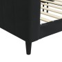Sofá cama terciopelo negro 90x200 cm de vidaXL, Camas y somieres - Ref: Foro24-354012, Precio: 172,34 €, Descuento: %
