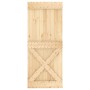 Puerta NARVIK madera maciza pino 85x210 cm en Puertas | Comprar online en Foru.es