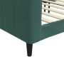Sofá cama terciopelo verde oscuro 80x200 cm de vidaXL, Camas y somieres - Ref: Foro24-354003, Precio: 183,01 €, Descuento: %