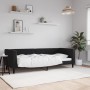 Sofá cama terciopelo negro 80x200 cm de vidaXL, Camas y somieres - Ref: Foro24-354005, Precio: 181,95 €, Descuento: %