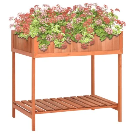 Jardinera huerto madera maciza de abeto 80x60x80 cm de vidaXL, Maceteros y jardineras - Ref: Foro24-170882, Precio: 82,44 €, ...