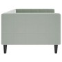 Sofá cama terciopelo gris claro 90x190 cm de vidaXL, Camas y somieres - Ref: Foro24-354021, Precio: 187,65 €, Descuento: %