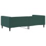 Sofá cama terciopelo verde oscuro 100x200 cm de vidaXL, Camas y somieres - Ref: Foro24-354017, Precio: 196,17 €, Descuento: %