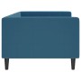 Sofá cama terciopelo azul 90x200 cm de vidaXL, Camas y somieres - Ref: Foro24-354007, Precio: 187,62 €, Descuento: %