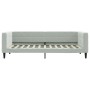 Sofá cama terciopelo gris claro 100x200 cm de vidaXL, Camas y somieres - Ref: Foro24-354015, Precio: 200,17 €, Descuento: %