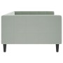 Sofá cama terciopelo gris claro 100x200 cm de vidaXL, Camas y somieres - Ref: Foro24-354015, Precio: 200,17 €, Descuento: %