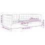Sofá cama terciopelo gris claro 100x200 cm de vidaXL, Camas y somieres - Ref: Foro24-354015, Precio: 200,17 €, Descuento: %