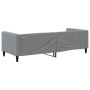 Sofá cama tela gris claro 90x190 cm de vidaXL, Camas y somieres - Ref: Foro24-353993, Precio: 215,90 €, Descuento: %