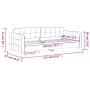 Sofá cama terciopelo verde oscuro 80x200 cm de vidaXL, Camas y somieres - Ref: Foro24-354053, Precio: 189,17 €, Descuento: %