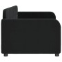 Sofá cama terciopelo negro 80x200 cm de vidaXL, Camas y somieres - Ref: Foro24-354055, Precio: 186,40 €, Descuento: %