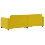 Sofá cama terciopelo amarillo 80x200 cm de vidaXL, Camas y somieres - Ref: Foro24-354056, Precio: 180,80 €, Descuento: %