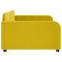Sofá cama terciopelo amarillo 90x200 cm de vidaXL, Camas y somieres - Ref: Foro24-354063, Precio: 187,42 €, Descuento: %