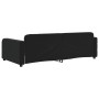 Sofá cama terciopelo negro 90x200 cm de vidaXL, Camas y somieres - Ref: Foro24-354062, Precio: 190,44 €, Descuento: %