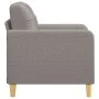 Sillón de tela gris taupé 60 cm de vidaXL, Sofás - Ref: Foro24-359082, Precio: 154,50 €, Descuento: %