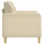 Sillón de tela color crema 60 cm de vidaXL, Sofás - Ref: Foro24-359077, Precio: 138,80 €, Descuento: %