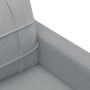 Sofá de 2 plazas de tela gris claro 120 cm de vidaXL, Sofás - Ref: Foro24-359083, Precio: 201,11 €, Descuento: %