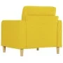 Light yellow fabric armchair 60 cm by vidaXL, Sofas - Ref: Foro24-359080, Price: 139,30 €, Discount: %
