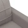 Sofá de 3 plazas de tela gris taupe 180 cm de vidaXL, Sofás - Ref: Foro24-359106, Precio: 257,69 €, Descuento: %