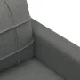 Sofá de 3 plazas de tela gris oscuro 180 cm de vidaXL, Sofás - Ref: Foro24-359100, Precio: 303,89 €, Descuento: %