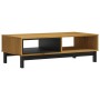 Mesa de centro FLAM madera maciza de pino 100x50x32,5 cm de vidaXL, Mesas de centro - Ref: Foro24-357822, Precio: 93,67 €, De...