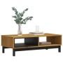 Mesa de centro FLAM madera maciza de pino 100x50x32,5 cm de vidaXL, Mesas de centro - Ref: Foro24-357822, Precio: 93,67 €, De...