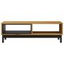 Mesa de centro FLAM madera maciza de pino 100x50x32,5 cm de vidaXL, Mesas de centro - Ref: Foro24-357822, Precio: 93,67 €, De...