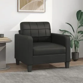 Black synthetic leather armchair 60 cm by vidaXL, Sofas - Ref: Foro24-359107, Price: 154,64 €, Discount: %