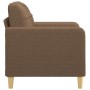 Sillón de tela marrón 60 cm de vidaXL, Sofás - Ref: Foro24-359078, Precio: 140,80 €, Descuento: %