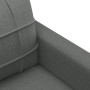 Sofá de 2 plazas de tela gris oscuro 140 cm de vidaXL, Sofás - Ref: Foro24-359092, Precio: 193,31 €, Descuento: %