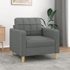 Sillón de tela gris oscuro 60 cm de vidaXL, Sofás - Ref: Foro24-359076, Precio: 142,33 €, Descuento: %