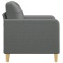 Sillón de tela gris oscuro 60 cm de vidaXL, Sofás - Ref: Foro24-359076, Precio: 142,33 €, Descuento: %