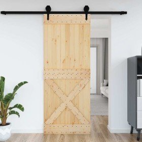 Puerta NARVIK madera maciza pino 90x210 cm en Puertas | Comprar online en Foru.es