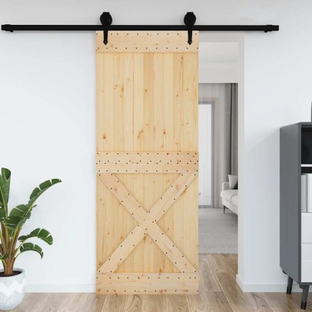 Puerta NARVIK madera maciza pino 90x210 cm en Puertas | Comprar online en Foru.es