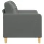Sofá de 2 plazas de tela gris oscuro 120 cm de vidaXL, Sofás - Ref: Foro24-359084, Precio: 217,88 €, Descuento: %