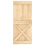 Puerta NARVIK madera maciza pino 90x210 cm en Puertas | Comprar online en Foru.es