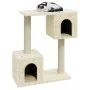 Rascador para gatos con postes de sisal 60 cm crema de vidaXL, Mobiliario para gatos - Ref: Foro24-171430, Precio: 32,02 €, D...