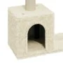 Rascador para gatos con postes de sisal 60 cm crema de vidaXL, Mobiliario para gatos - Ref: Foro24-171430, Precio: 32,02 €, D...